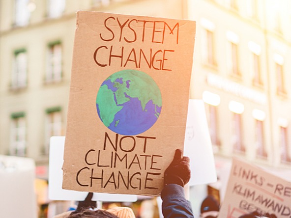 Climate change environment activism protest_crop